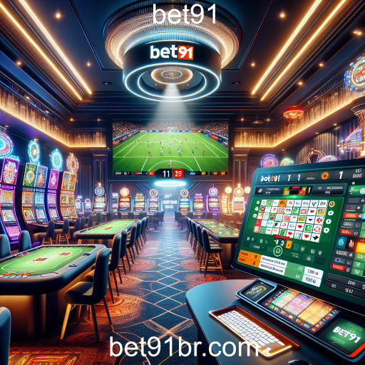Experimente a Emoção dos Jogos Ao Vivo no bet91